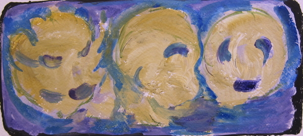 Economists. Mixed Media 9 x 4 $40